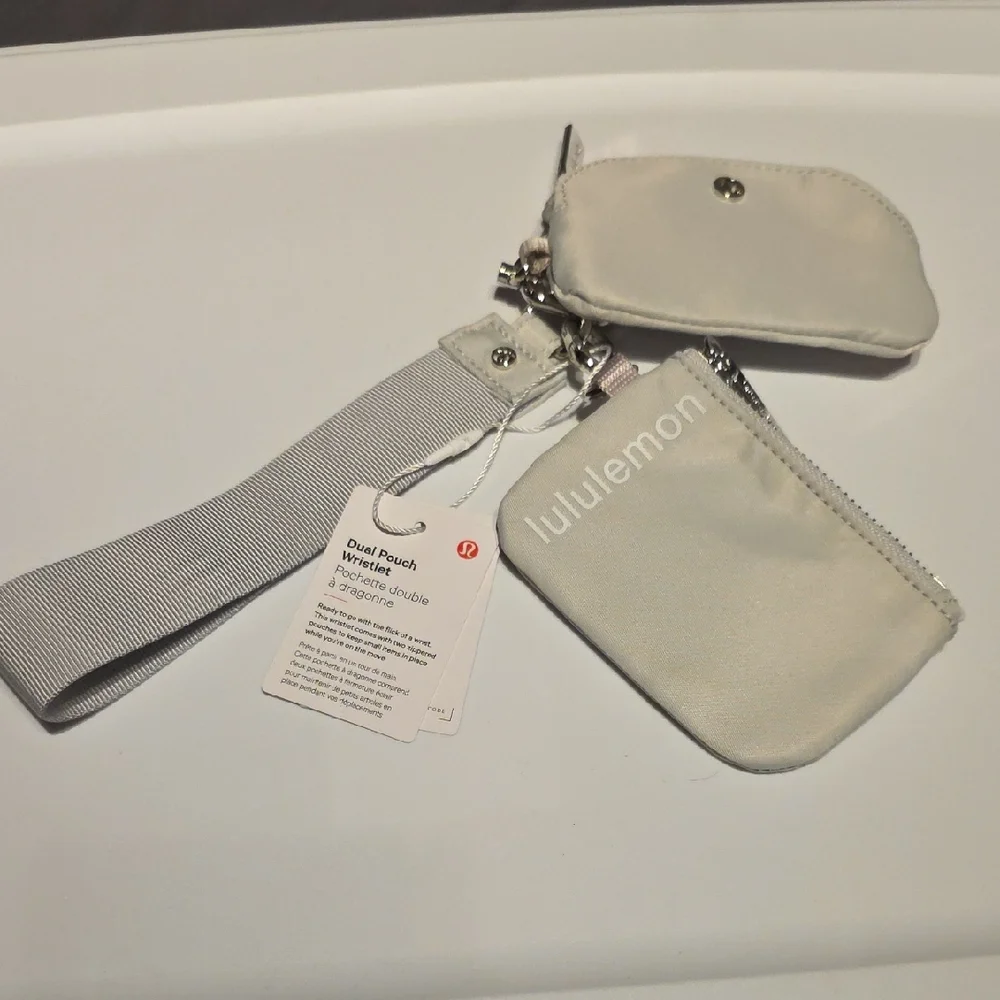 Lululemon Dual Pouch Wristlet NWT